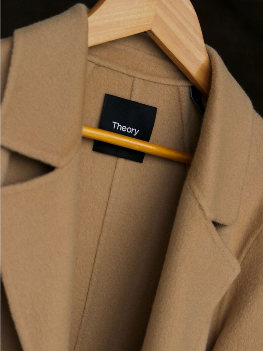 Theory Wool Cashmere Coat - Picture 3 of 10